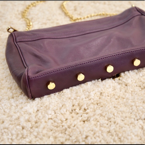 New Rebecca Minkoff M.A.C. Purple Crossbody - Picture 5 of 8